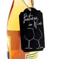 Partners In Wine Bottle tag