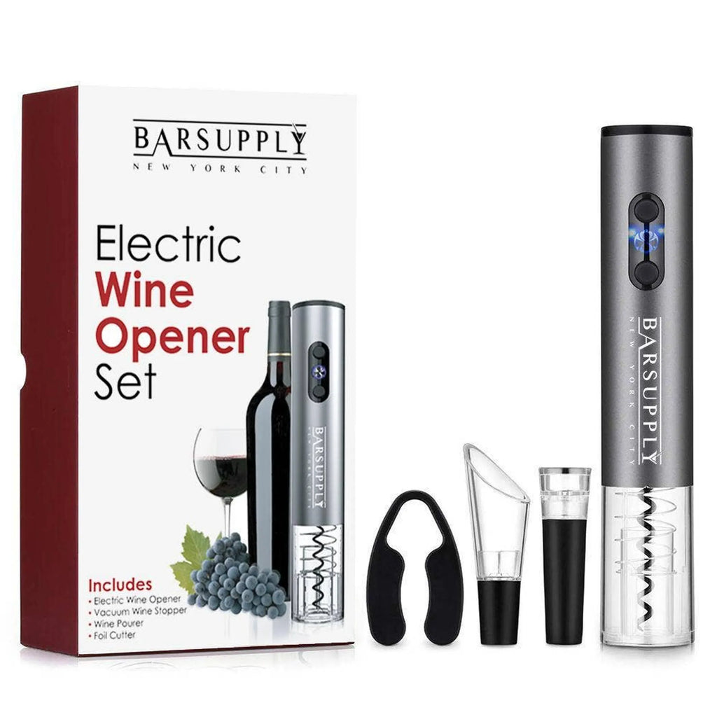 “Luxury Electric Wine Opener Set – Open Wine in Seconds, Every Time”