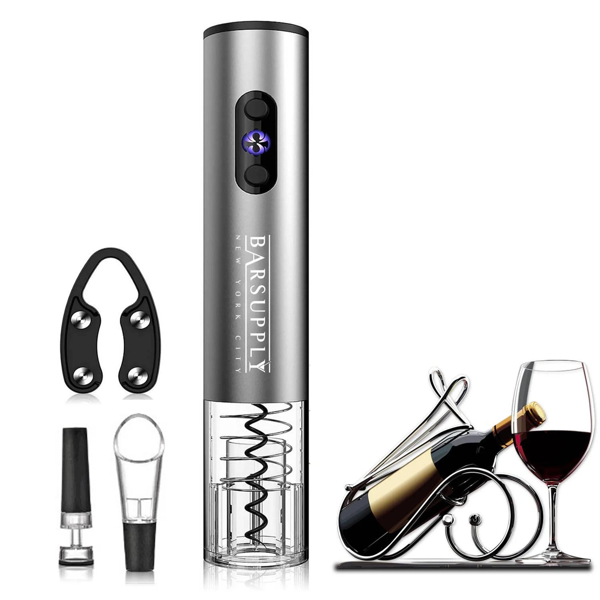 “Luxury Electric Wine Opener Set – Open Wine in Seconds, Every Time”