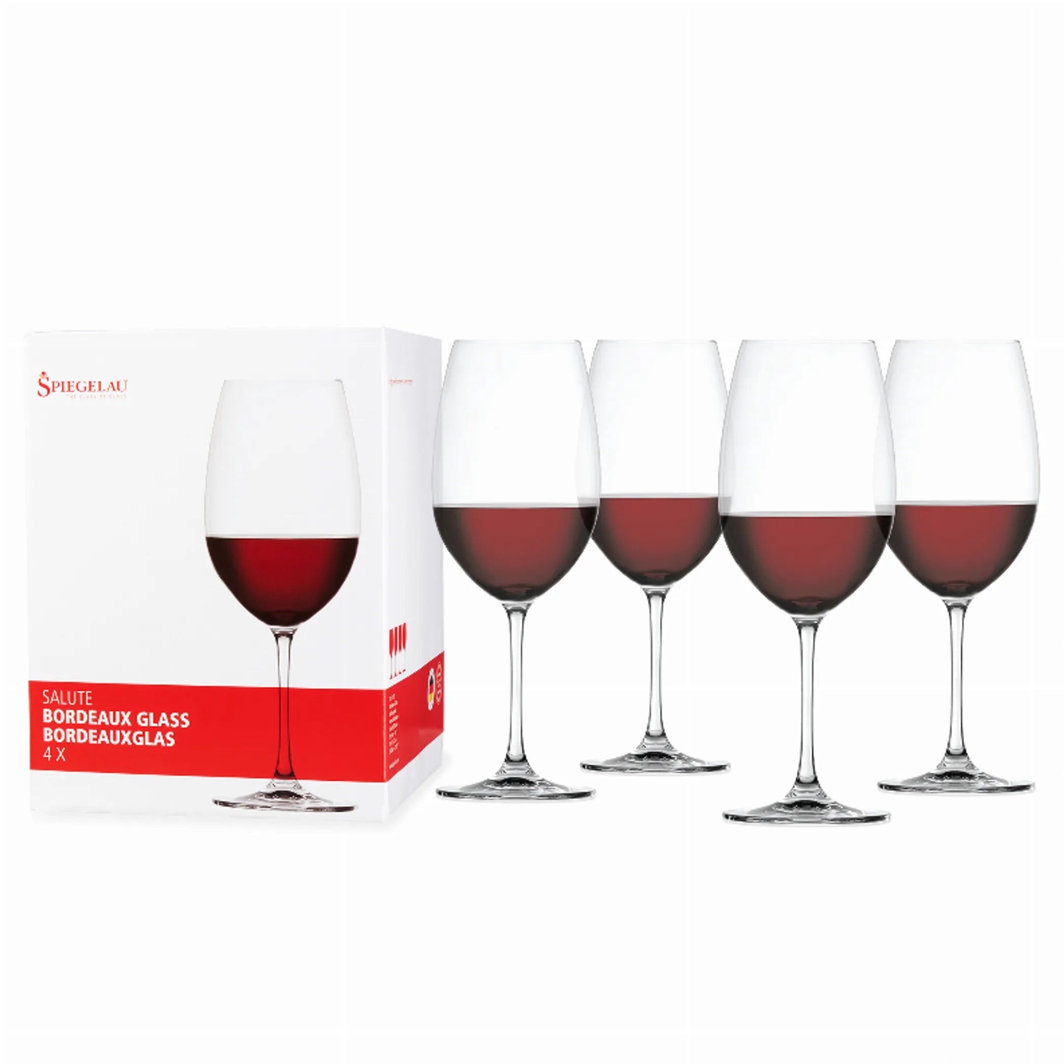 Salute Bordeaux Glass (Set Of 4)
