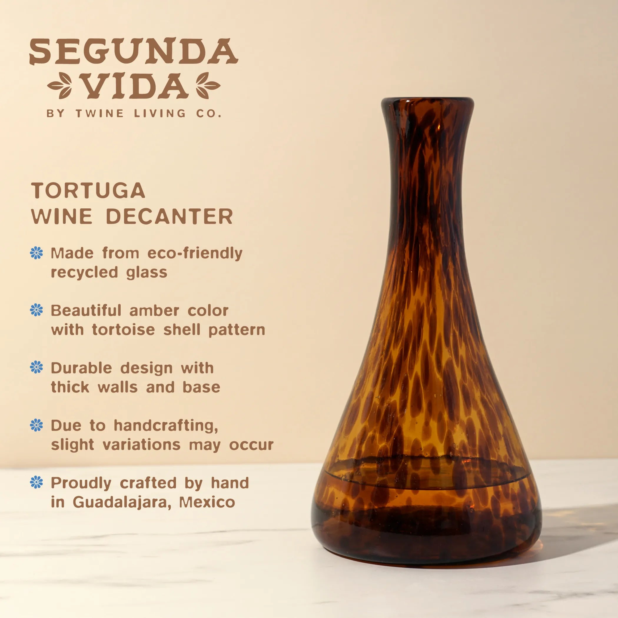 Tortuga Wine Decanter