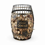Wine Barrel Cork Display